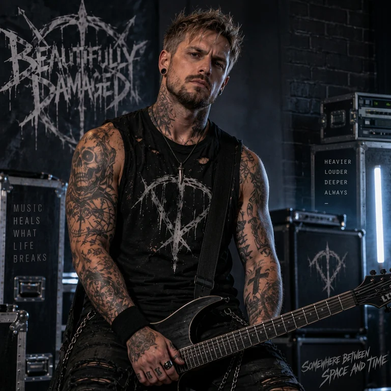 Portrait of Jace Mercer, virtual band member